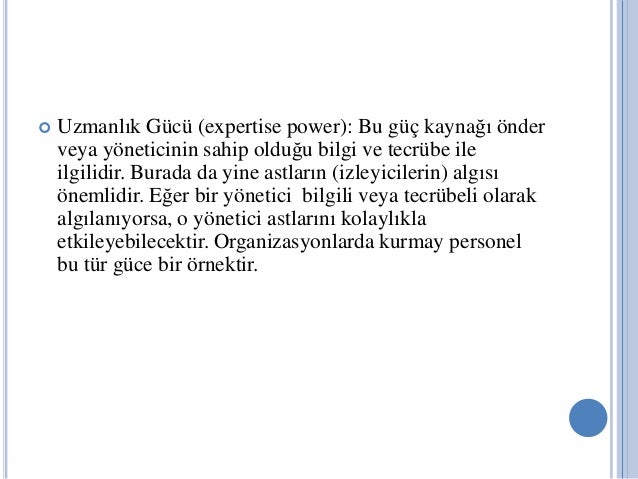 Organizasyondaki güç ve liderlik arasındaki fark nedir Organizasyondaki güç ve liderlik arasındaki fark nedir